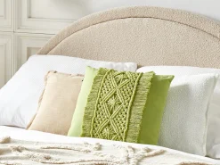 Set di 2 cuscini KALAM Cotone 45 x 45 cm Verde Trama geometrica
