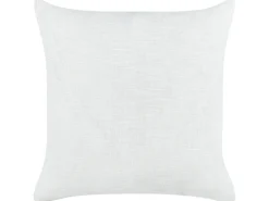 Set di 2 cuscini KANPAS Lino 50 x 50 cm Grigio A strisce