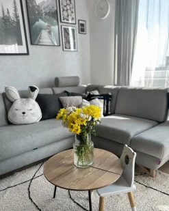 Set di 2 cuscini KANPUR Cotone 53 x 43 cm Bianco Lepre