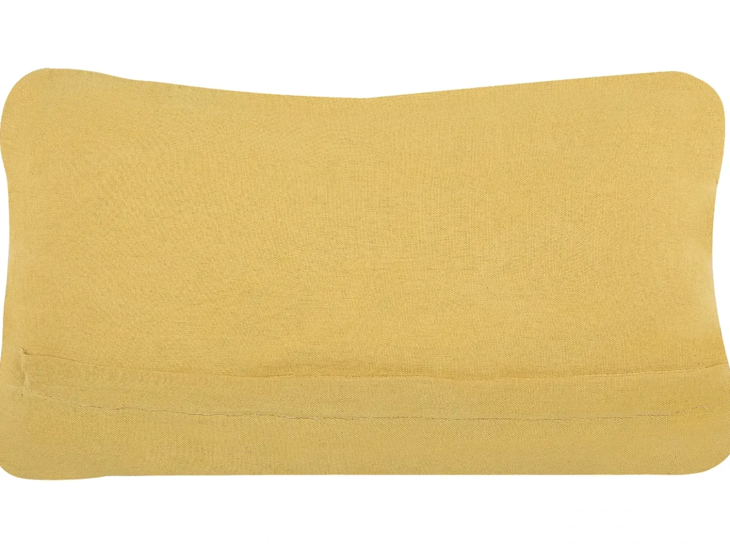 Set di 2 cuscini KIRIS Cotone 30 x 50 cm Giallo Trama geometrica