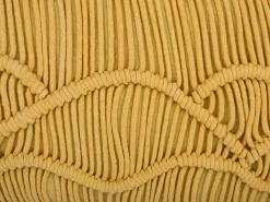 Set di 2 cuscini KIRIS Cotone 30 x 50 cm Giallo Trama geometrica