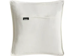Set di 2 cuscini KNEMA Cotone 45 x 45 cm Bianco Trama floreale