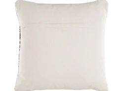 Set di 2 cuscini KOTURE Cotone 45 x 45 cm Nero/Bianco Trama geometrica