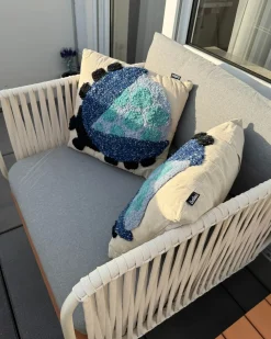 Set di 2 cuscini LADYBIRD Cotone 45 x 45 cm Multicolore