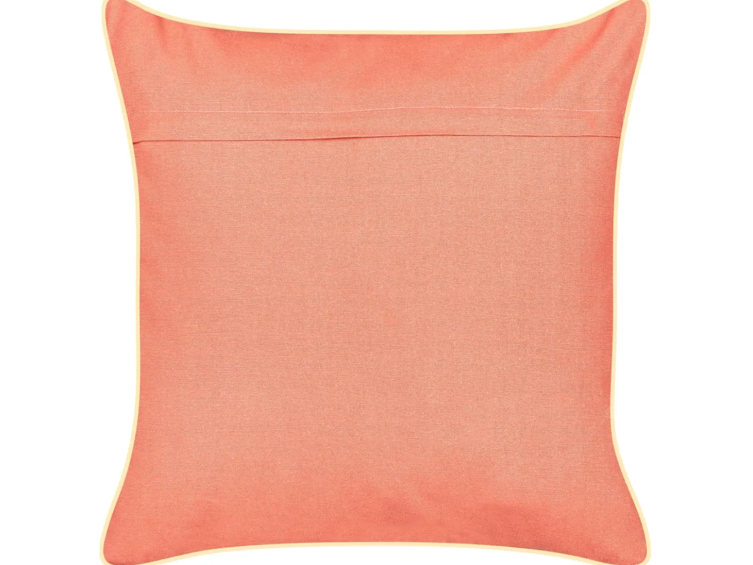 Set di 2 cuscini LAMINARIA Velluto 45 x 45 cm Corallo Trama animale