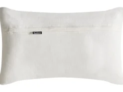 Set di 2 cuscini LANSIUM Cotone 30 x 50 cm 45 x 45 cm Bianco Trama di piante