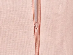 Set di 2 cuscini LEEA Cotone 45 x 45 cm Rosa pastello