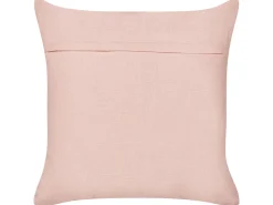 Set di 2 cuscini LEEA Cotone 45 x 45 cm Rosa pastello