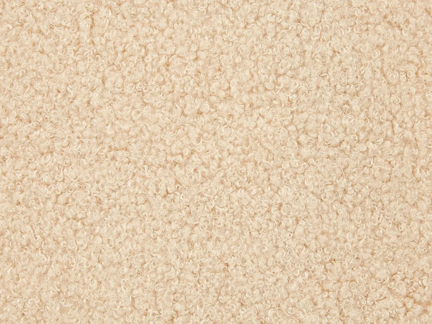 Set di 2 cuscini LEUZEA Bouclé 45 x 45 cm Beige sabbia Tinta unita