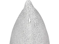 Set di 2 cuscini LEUZEA Bouclé 45 x 45 cm Grigio Tinta unita