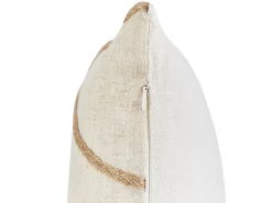 Set di 2 cuscini LICUALA 45 x 45 cm Beige Trama geometrica