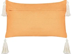 Set di 2 cuscini LITHOPS Velluto 30 x 50 cm Arancione Modello natalizio