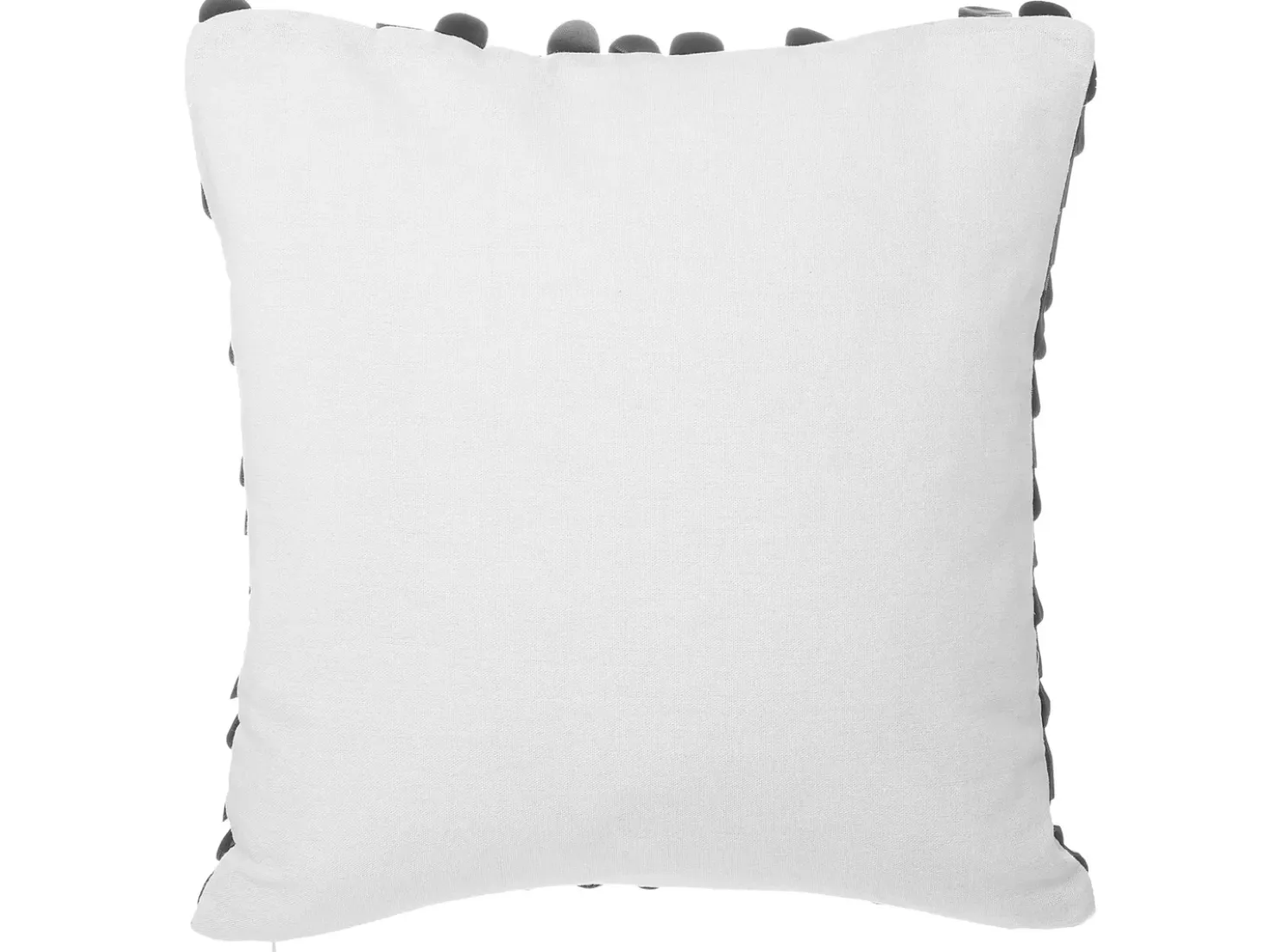 Set di 2 cuscini LOBELIA Pelle sintetica 45 x 45 cm Nero Tinta unita