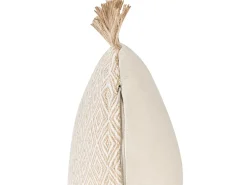 Set di 2 cuscini LONAR 45 x 45 cm Beige sabbia