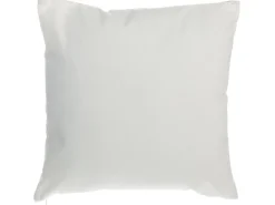 Set di 2 cuscini LOTUS Cotone 45 x 45 cm Bianco Oro Nero Trama di piante
