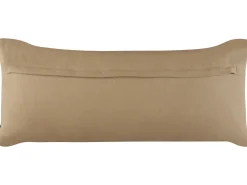 Set di 2 cuscini LUINA Iuta 30 x 70 cm Beige Tinta unita