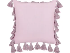 Set di 2 cuscini LYNCHIS Cotone 45 x 45 cm Rosa