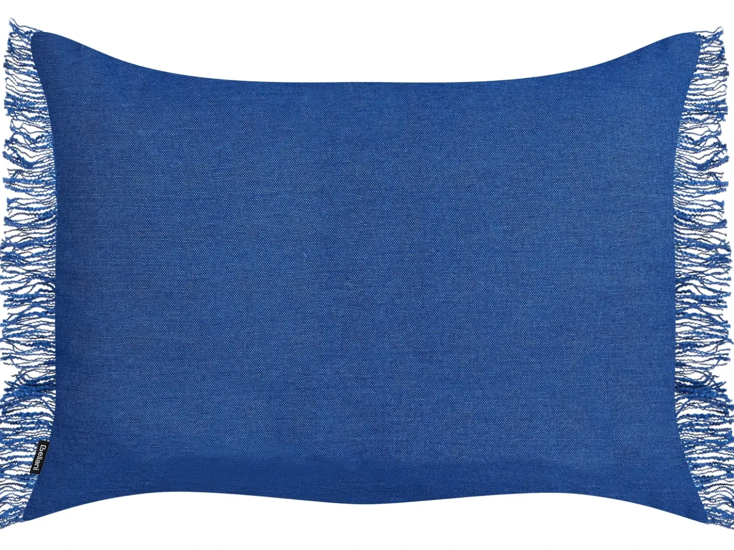 Set di 2 cuscini MABA Cotone 50 x 35 cm Blu marino Tinta unita
