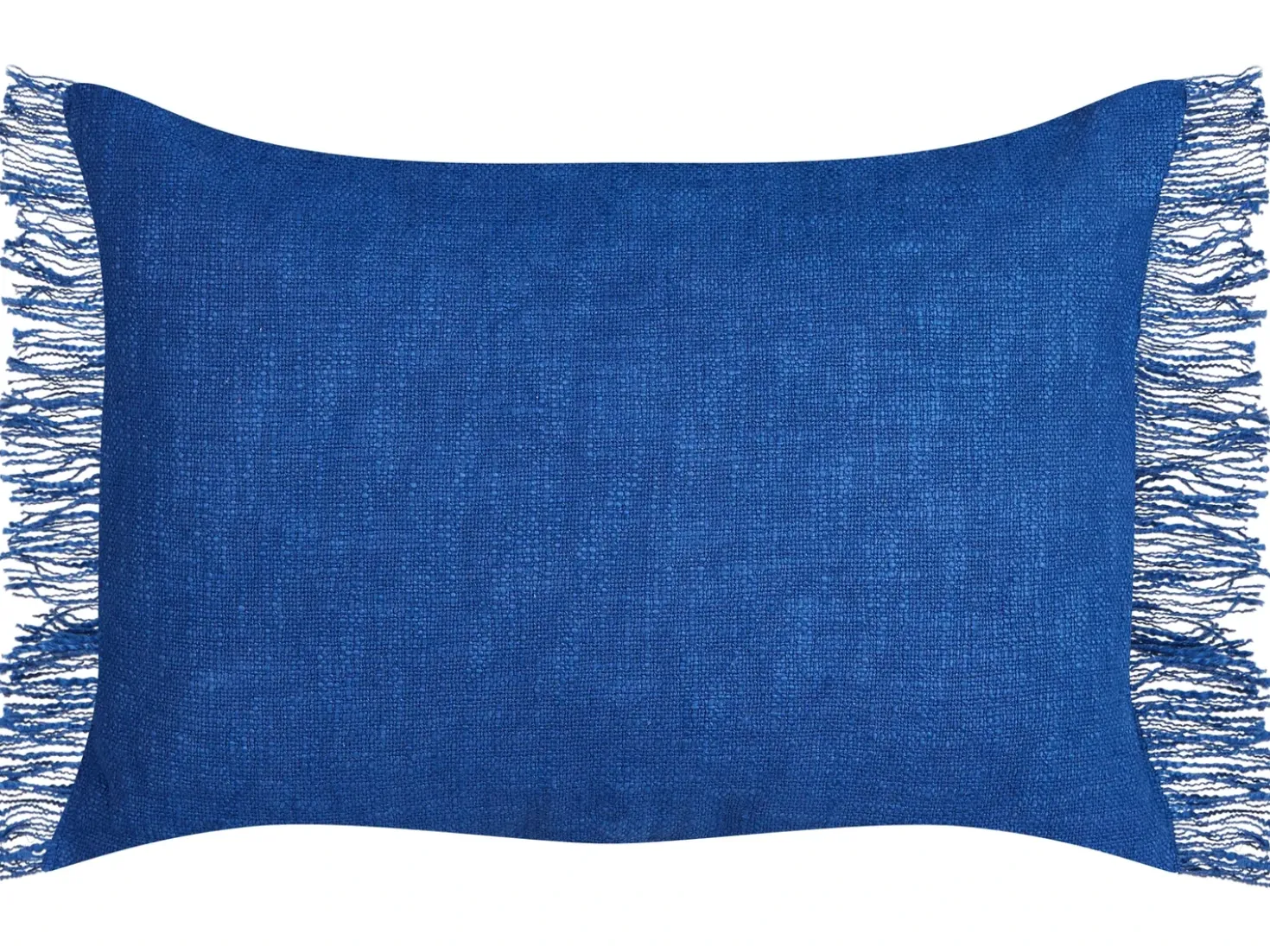 Set di 2 cuscini MABA Cotone 50 x 35 cm Blu marino Tinta unita