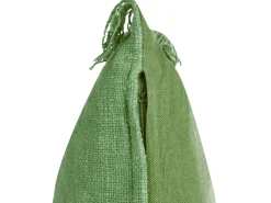 Set di 2 cuscini MABA Cotone 50 x 35 cm Verde Tinta unita