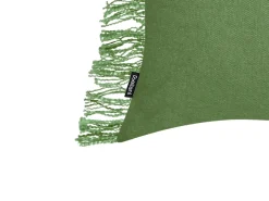 Set di 2 cuscini MABA Cotone 50 x 35 cm Verde Tinta unita
