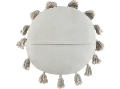 Set di 2 cuscini MADIA Cotone 45 x 45 cm Grigio Tinta unita