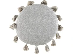 Set di 2 cuscini MADIA Cotone 45 x 45 cm Grigio Tinta unita