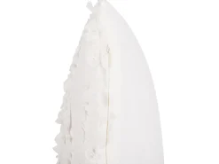Set di 2 cuscini MAKNEH Cotone 45 x 45 cm Bianco Tinta unita
