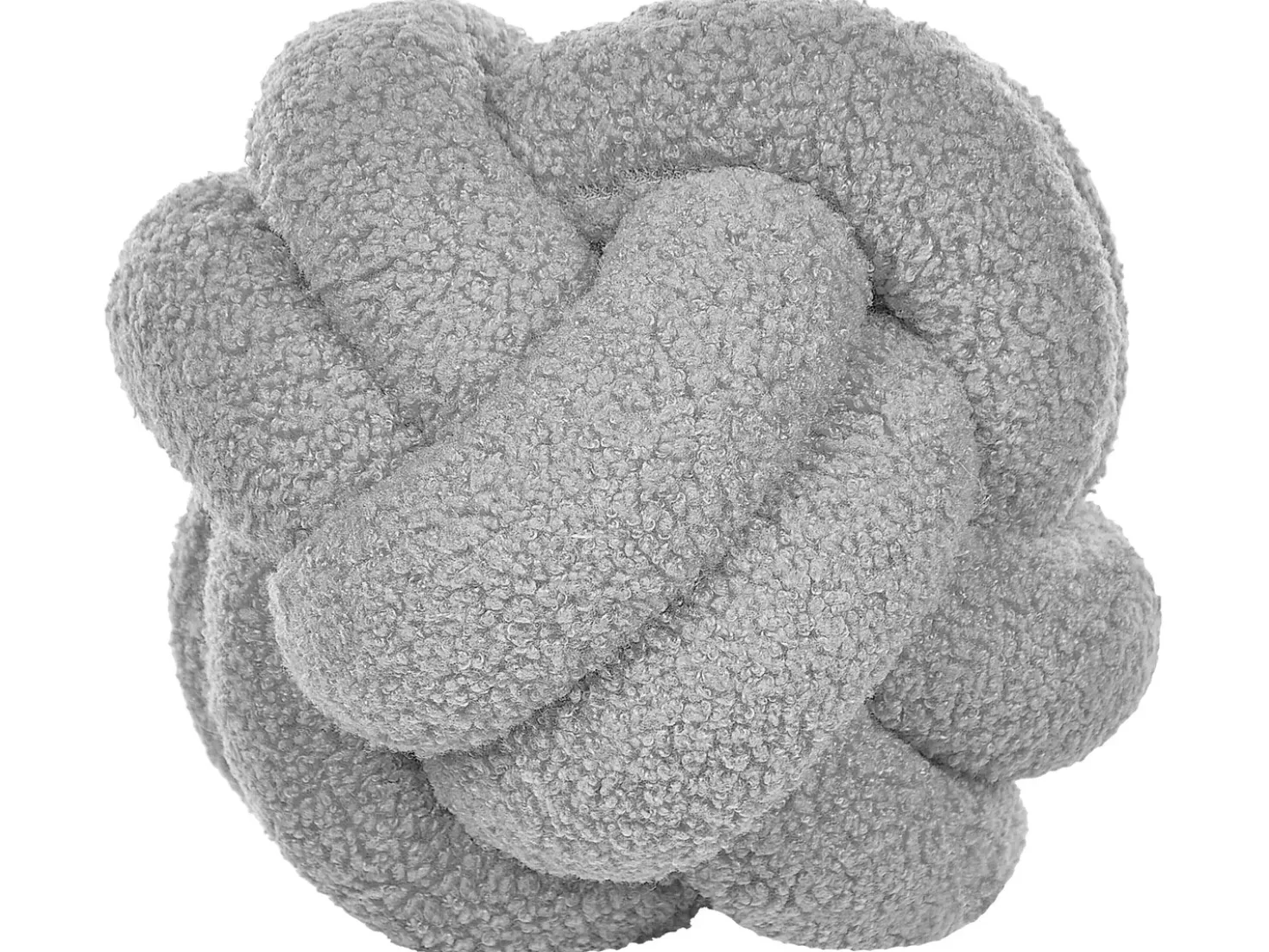 Set di 2 cuscini MALNI Bouclé 19 x 19 cm Grigio Tinta unita