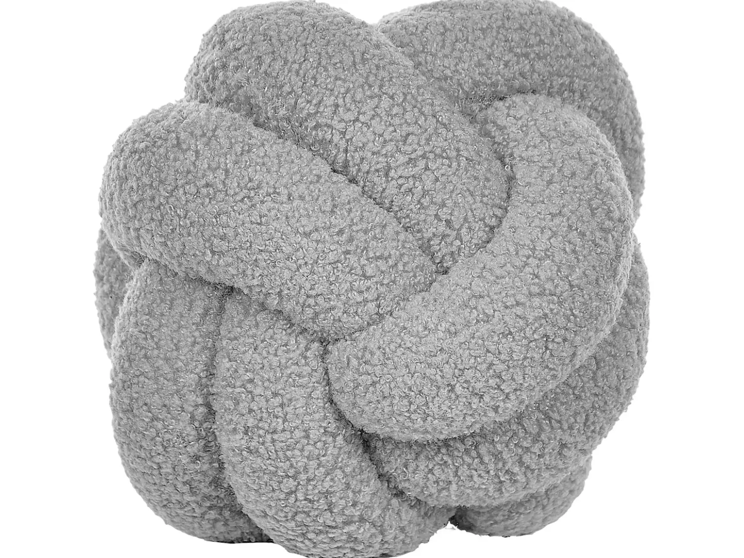 Set di 2 cuscini MALNI Bouclé 19 x 19 cm Grigio Tinta unita