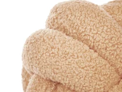 Set di 2 cuscini MALNI Bouclé 19 x 19 cm Beige sabbia Tinta unita
