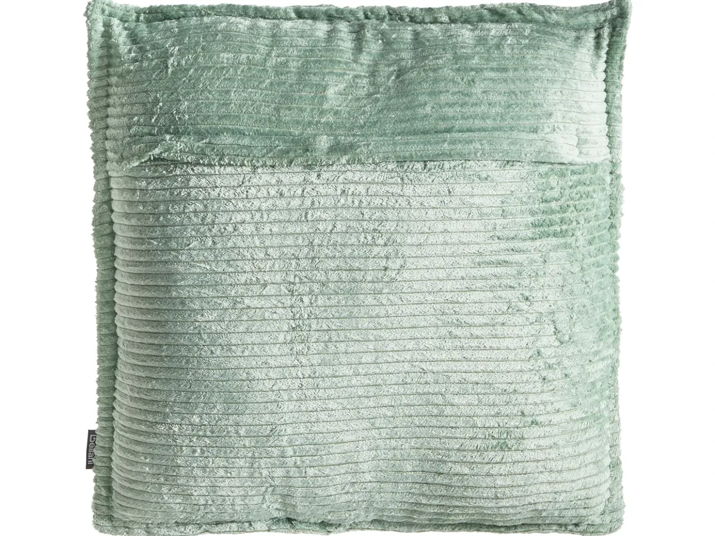 Set di 2 cuscini MARANTA Velluto a coste 30 x 30 cm 45 x 45 cm Verde Tinta unita