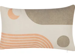 Set di 2 cuscini MELAMPODIUM 30 x 50 cm Multicolore Trama astratta