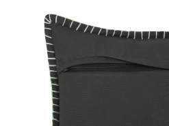Set di 2 cuscini MELUR 45 x 45 cm Grigio Tinta unita
