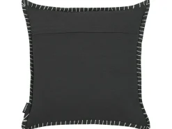 Set di 2 cuscini MELUR 45 x 45 cm Grigio Tinta unita