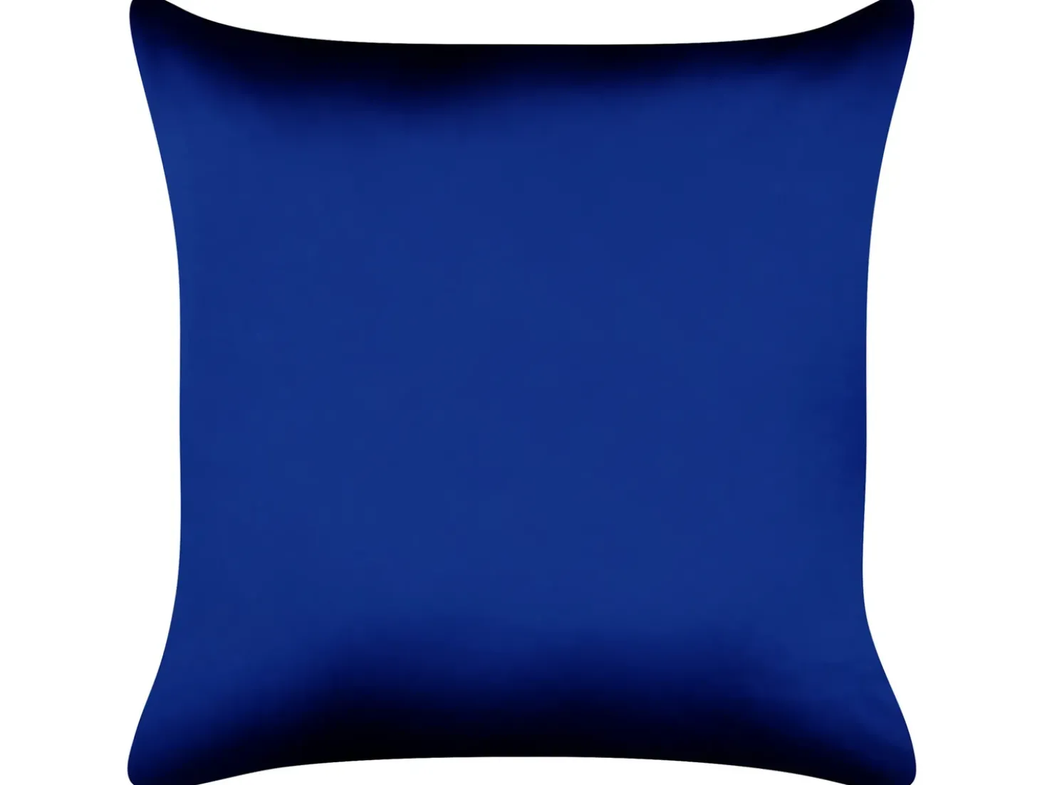 Set di 2 cuscini MERINGUE Velluto 45 x 45 cm Blu scuro Modello natalizio