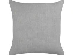 Set di 2 cuscini MILAS Lino 50 x 50 cm Grigio A strisce