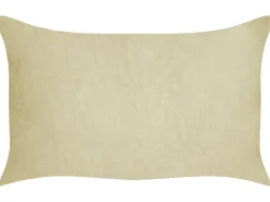 Set di 2 cuscini MILLET Velluto a coste 30 x 50 cm Verde oliva Trama geometrica