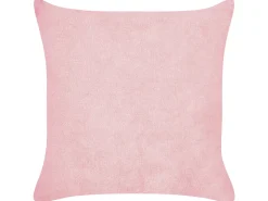Set di 2 cuscini MILLET Velluto a coste 43 x 43 cm Rosa Trama geometrica