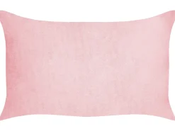 Set di 2 cuscini MILLET Velluto a coste 30 x 50 cm Rosa Trama geometrica