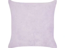 Set di 2 cuscini MILLET Velluto a coste 43 x 43 cm Viola Trama geometrica