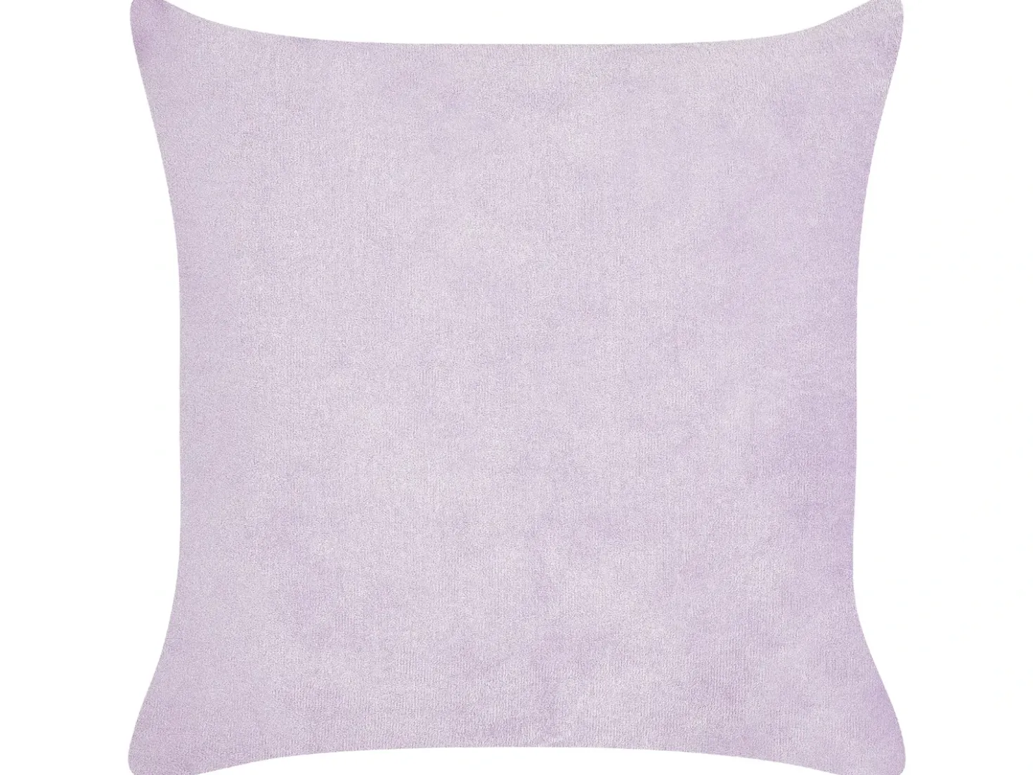 Set di 2 cuscini MILLET Velluto a coste 43 x 43 cm Viola Trama geometrica