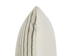 Set di 2 cuscini MOONFLOWER 45 x 45 cm Bianco Trama geometrica