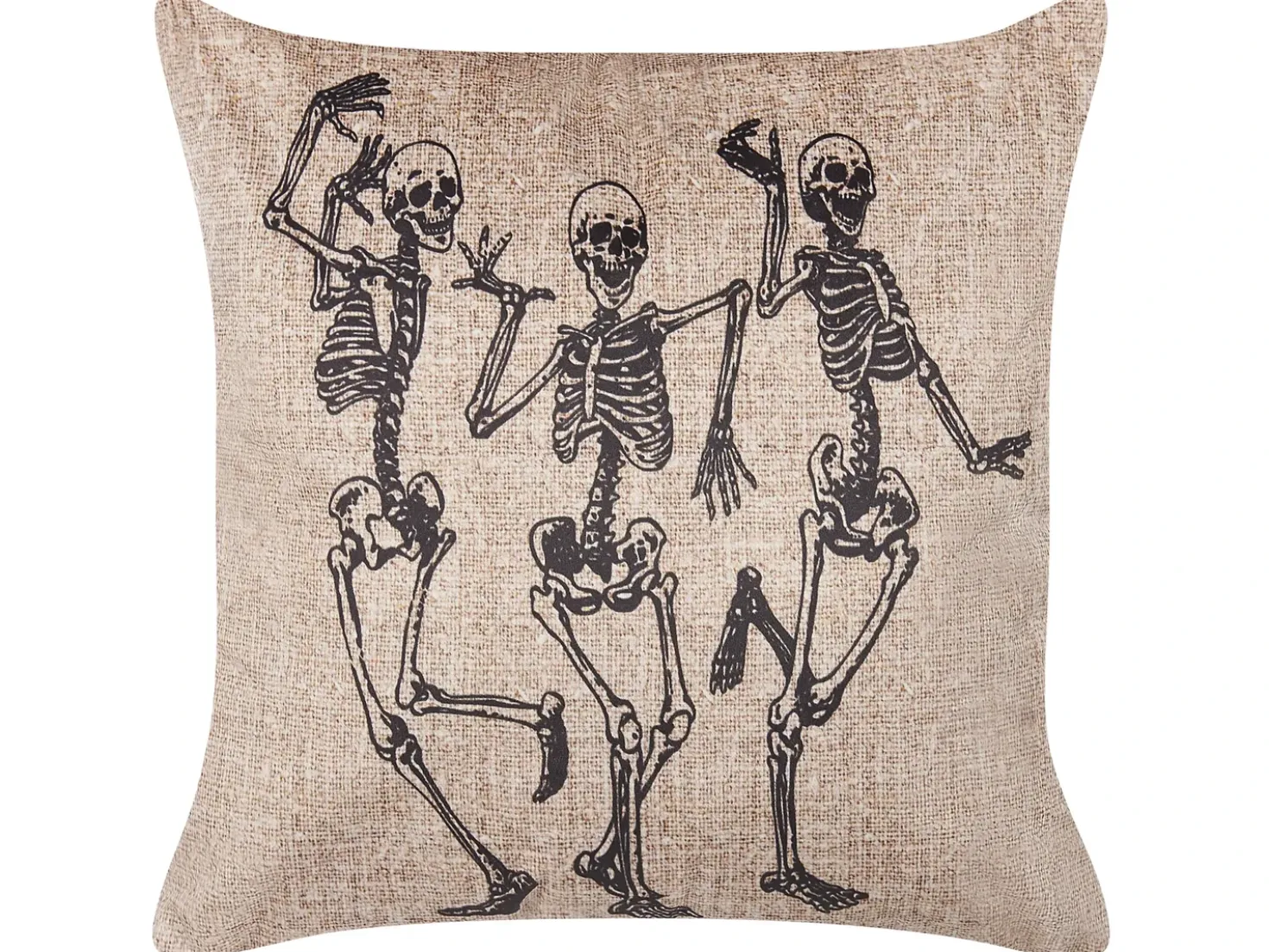 Set di 2 cuscini MORTESTI Velluto 45 x 45 cm Beige chiaro Trama astratta