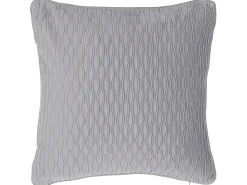 Set di 2 cuscini MOTARI Velluto 45 x 45 cm Grigio Trama geometrica