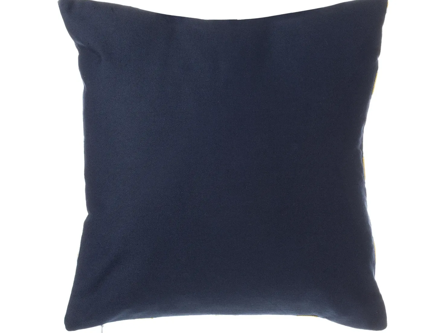 Set di 2 cuscini MUSCARI Cotone 45 x 45 cm Giallo Blu Trama Ikat