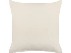 Set di 2 cuscini MYRTUS Cotone 45 x 45 cm Beige Trama geometrica