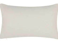 Set di 2 cuscini NASTURTIUM 30 x 50 cm Beige Trama geometrica