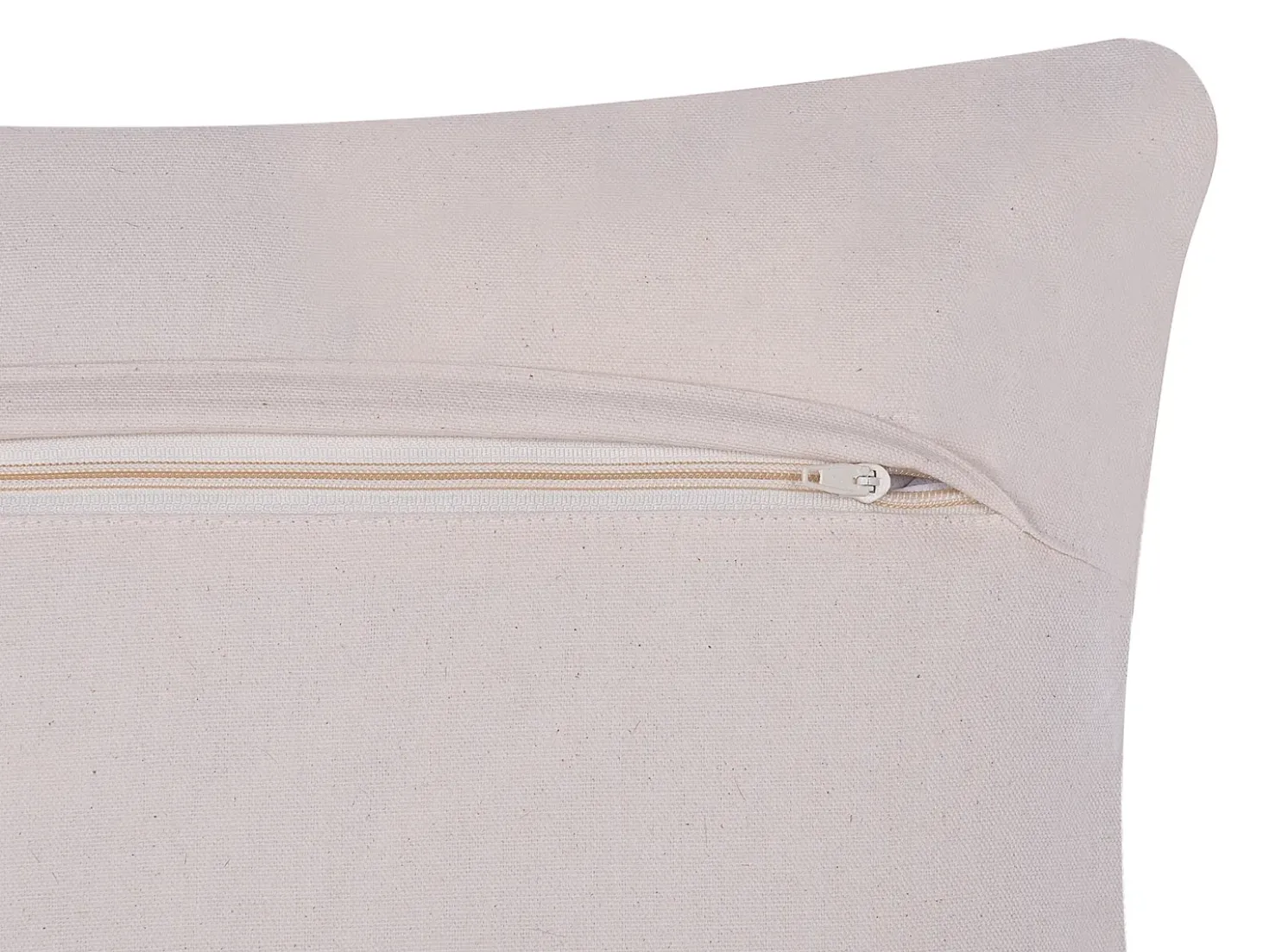 Set di 2 cuscini NELLAD Pelle naturale 45 x 45 cm Grigio Patchwork