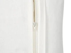 Set di 2 cuscini NOTELEA Cotone 45 x 45 cm Beige Trama floreale